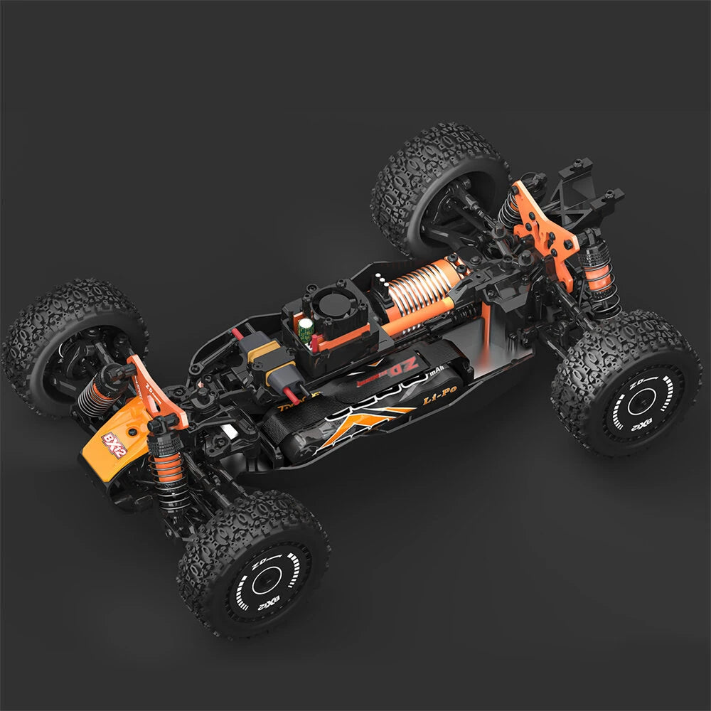 ZD Racing BX12 RTR 1/12 2.4G 4WD 70km/h 3S Brushless RC Buggy - TorqueFun