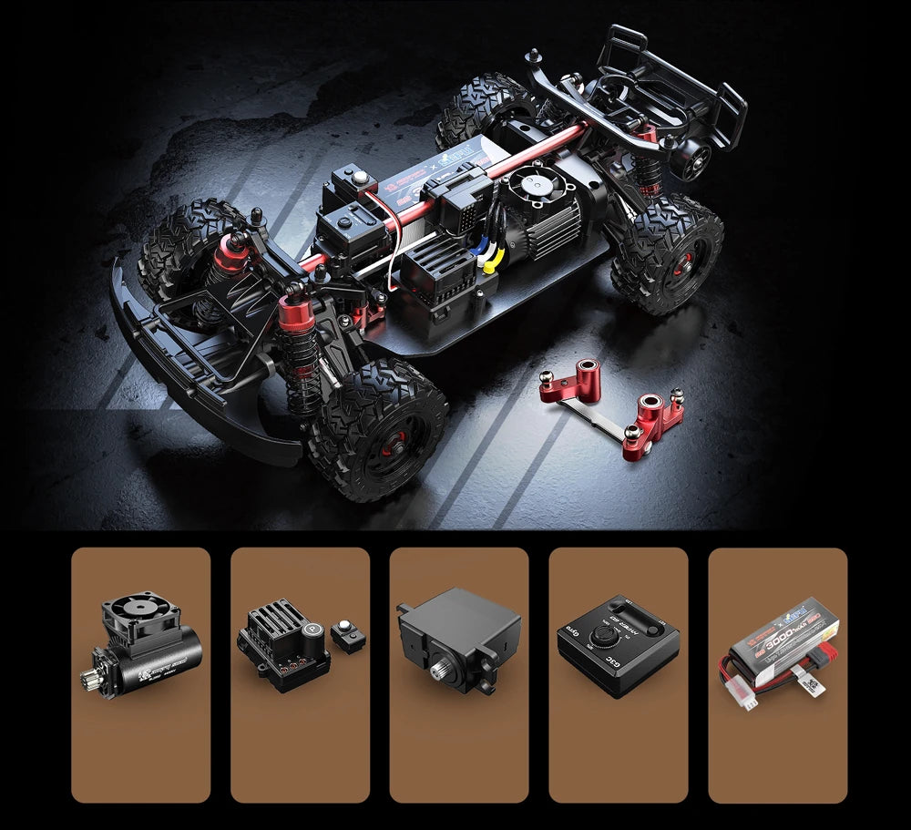 MJX Hyper Go 14211 1/14 Brushless Short Course RC Truck -70km/h,  India