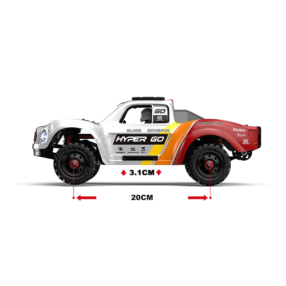 MJX Hyper Go 14211 1/14 Brushless Short Course RC Truck -70km/h,  India