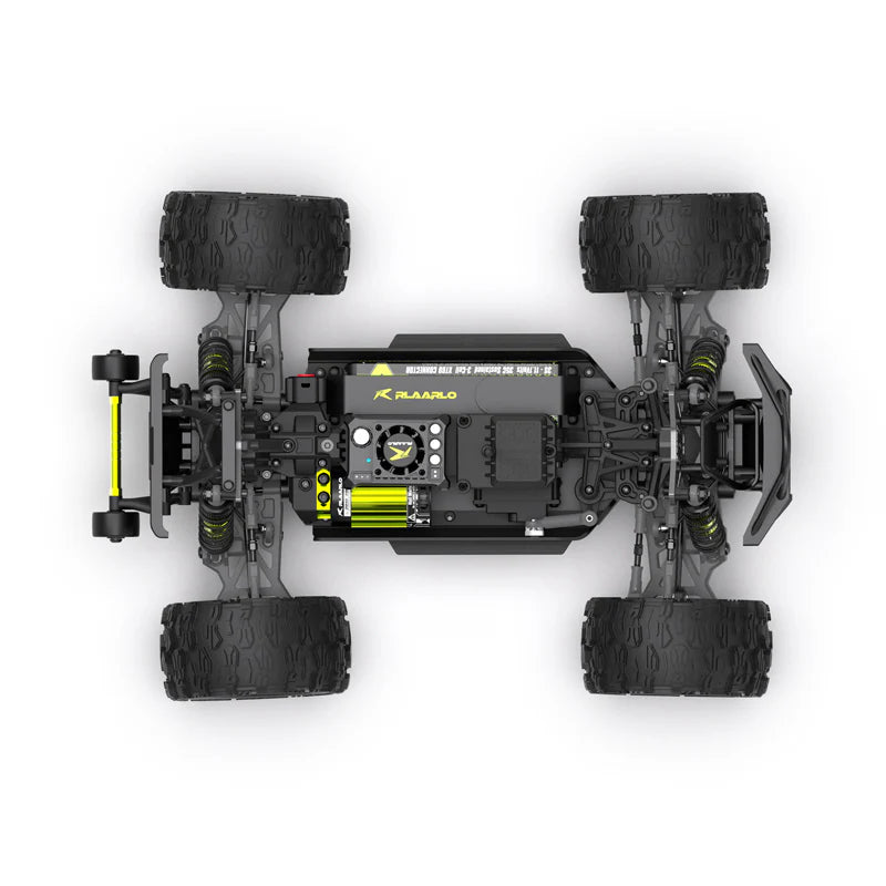 Rlaarlo Metal 1/14 Scale Brushless RTR Monster Truck, ROG1- RC India