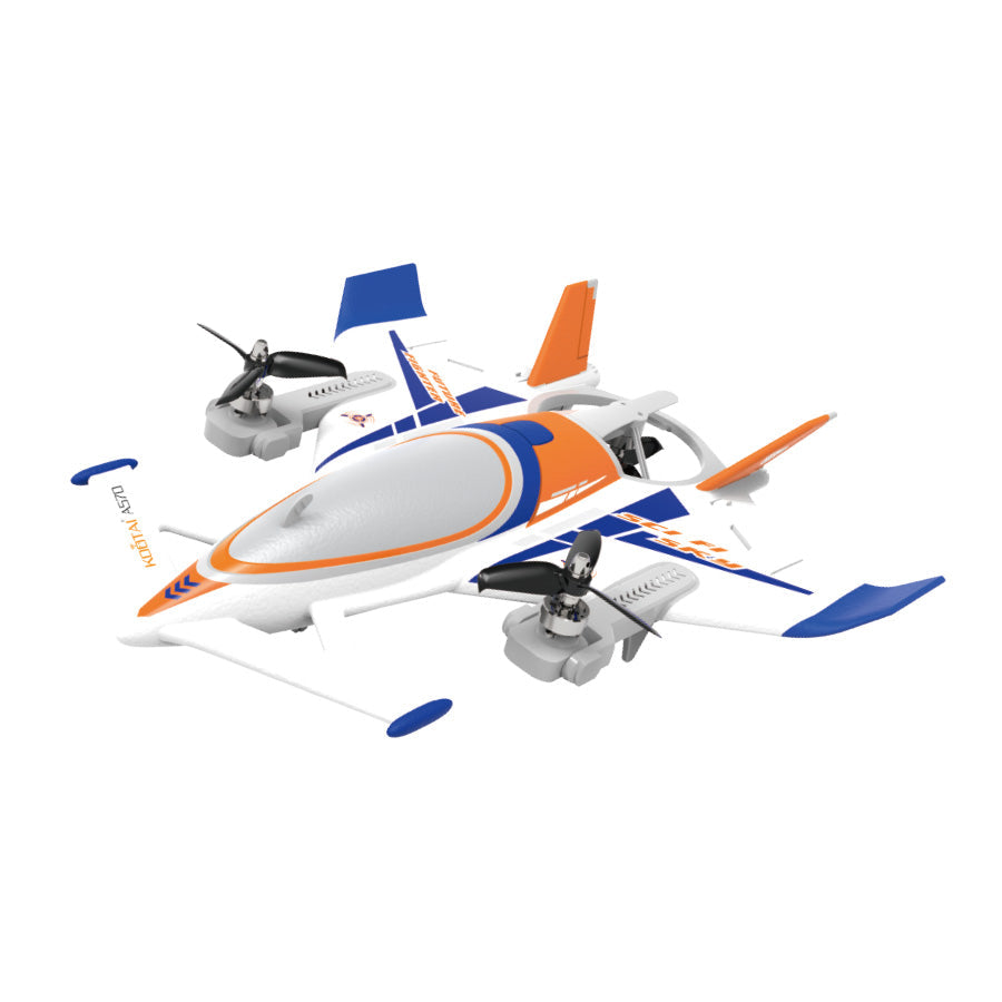 QIDI-570 RC 8CH Brushless Glider One Click Night Flying 6-Axis Gyro Brushless EPP RC Airplane