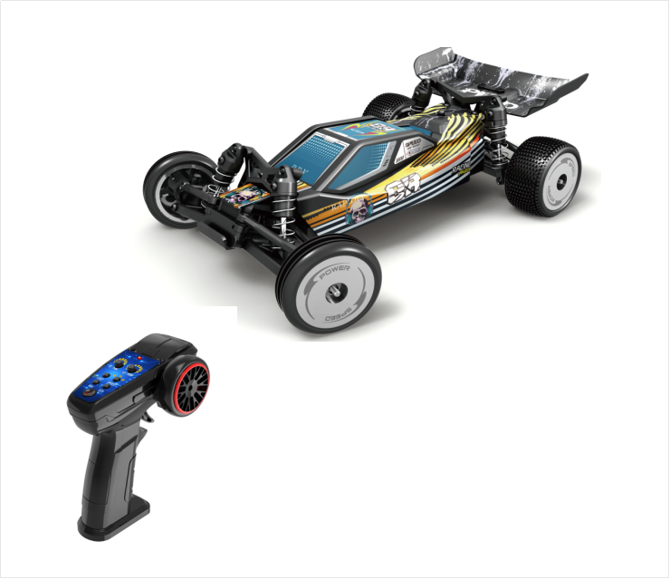 WLTOYS 244016 1/24 RC Car – High-Speed 2WD Electric Racer with Gyro & Cruise Control INDIA