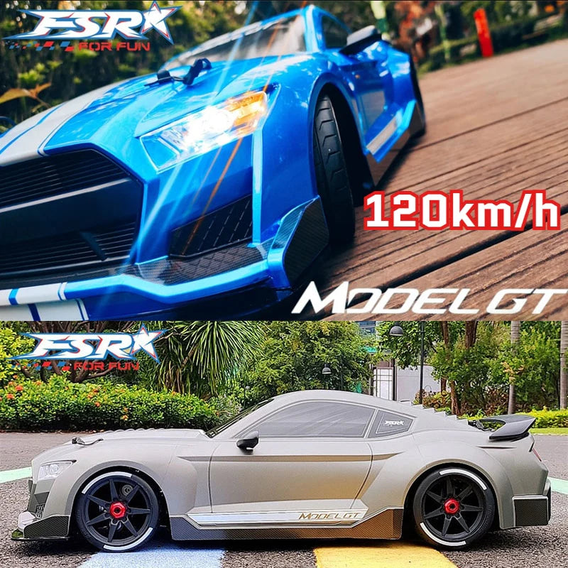 FSR Mustang GT 1/7 RC Drift Car – Brushless | 80 km/h | TorqueFun India