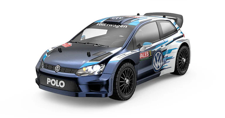 (Prebook) MJX Hyper Go 14304 1/14 VW Polo R WRC Brushless RC Rally Car - 63km/H, RTR, Licensed