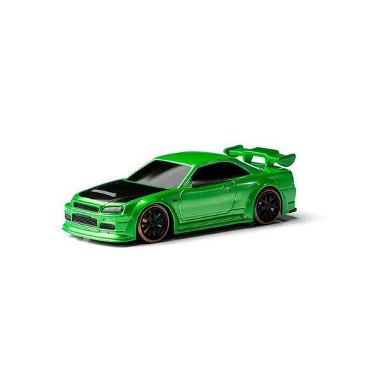 Turbo Racing C64 Desktop Drift Car(With Gyro) 1:76 RTR (Green) | India