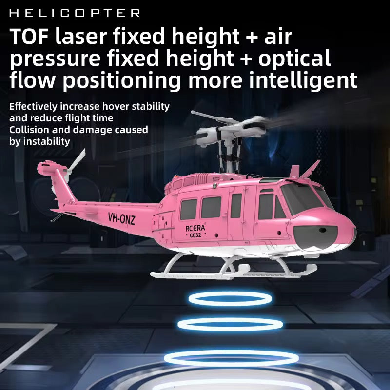 RC ERA C032 UH-1 Huey 6CH Gyro Stabilized RC Helicopter