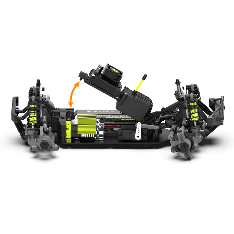 Rlaarlo Metal 1/14 Scale Brushless RTR Monster Truck, ROG1- RC India