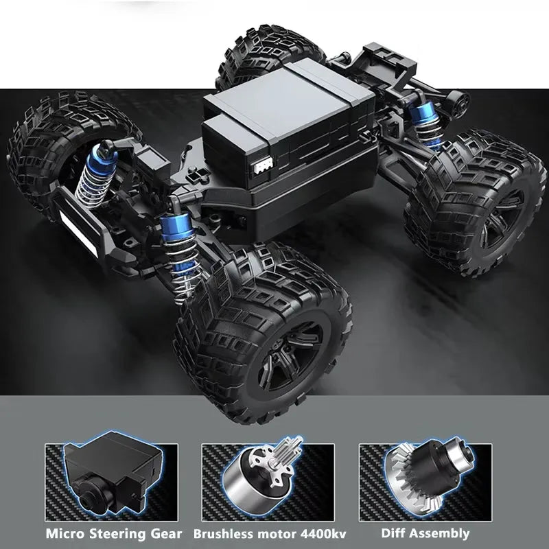 MJX Hyper Go 20208 – 1/20 Scale Brushless RC Car (39 km/h) | Buy Online in India