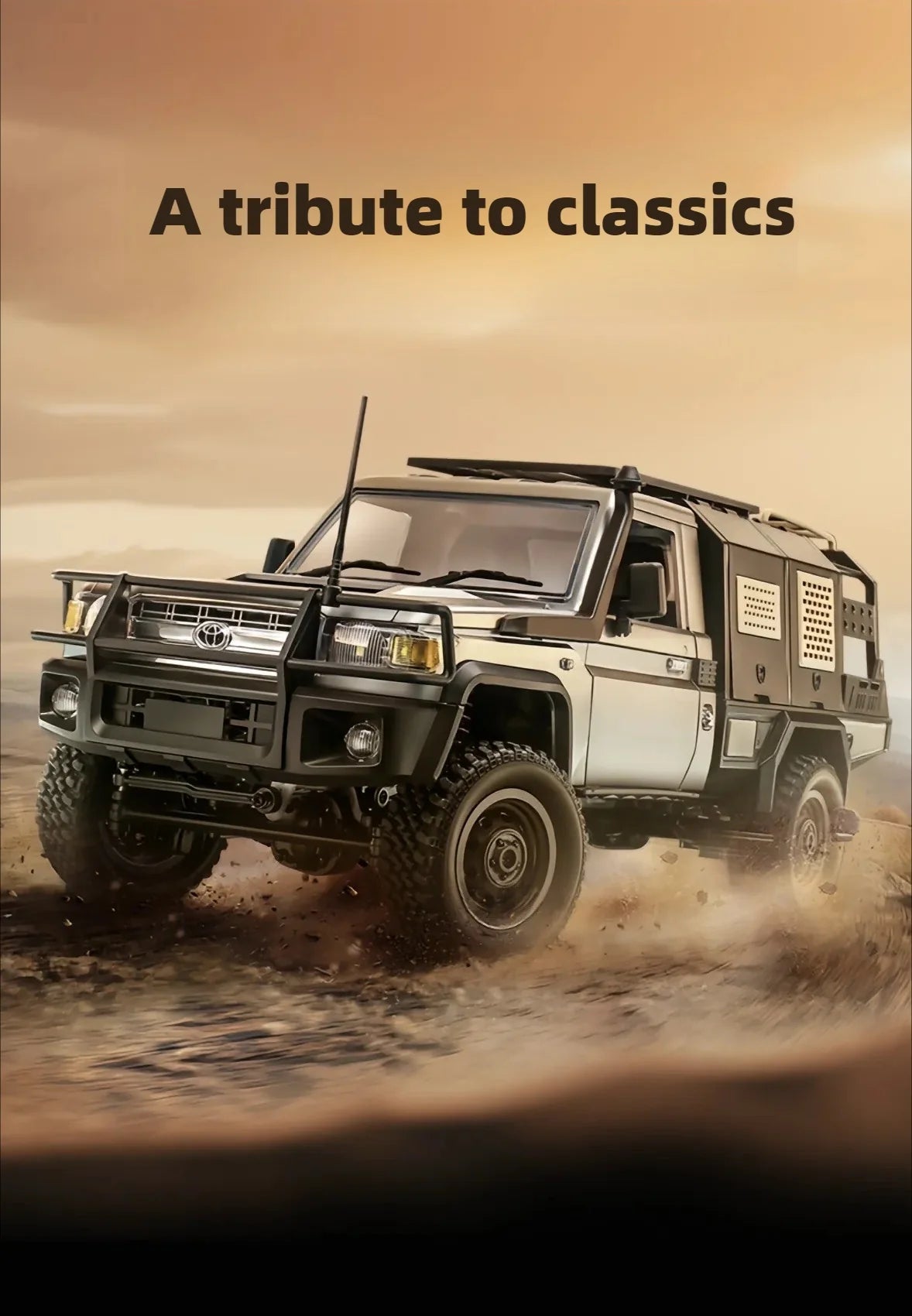 MNRC MN82S RC Car 1/12 Scale 2.4G 4WD For Toyota LC79 Off-Road Vehicle India