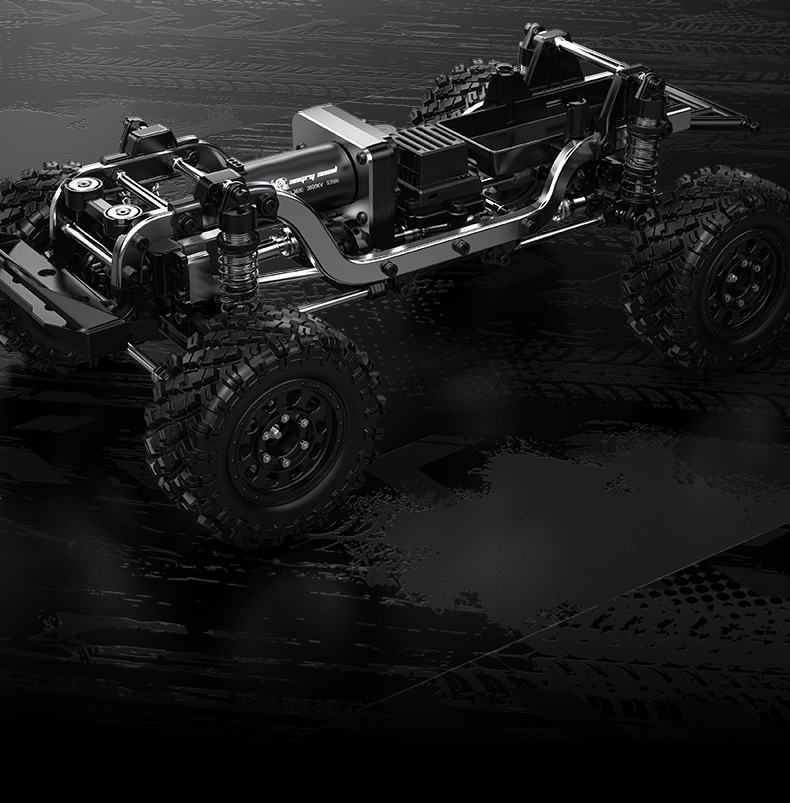 MJX Hyper Go H12Y 1:12 Brushless(Sensorless) RC 4WD Crawler India