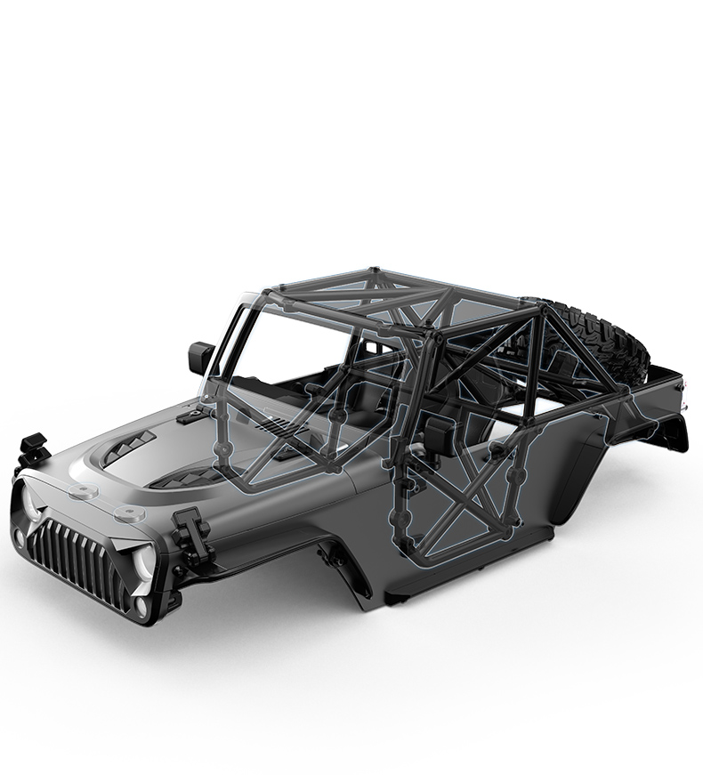 MJX Hyper Go H12Y 1:12 Brushless(Sensorless) RC 4WD Crawler India
