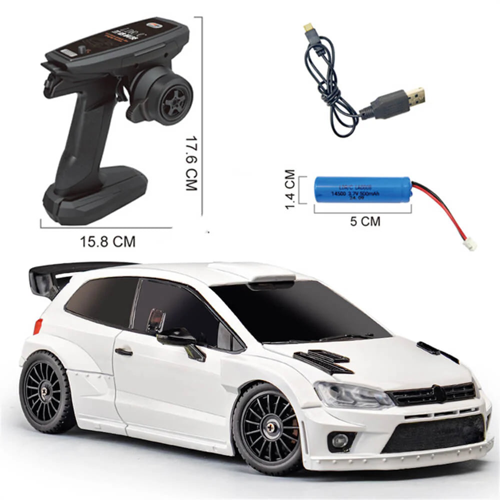 LDRC 2801 Polo R 1/28 RTR 4WD Drift/On-Road Fully Proportional RC Car