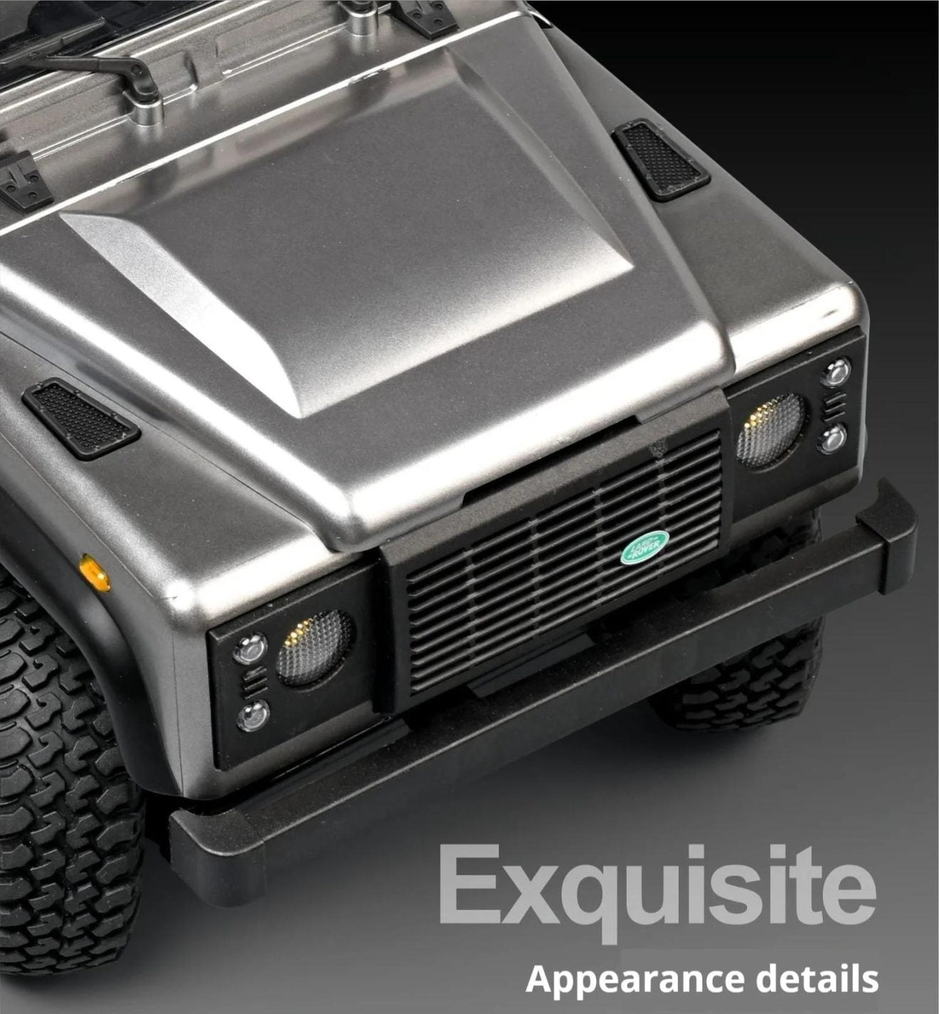 MN99S V2 Land Rover Licensed Defender 4×4 Off Road Crawler Car Truck