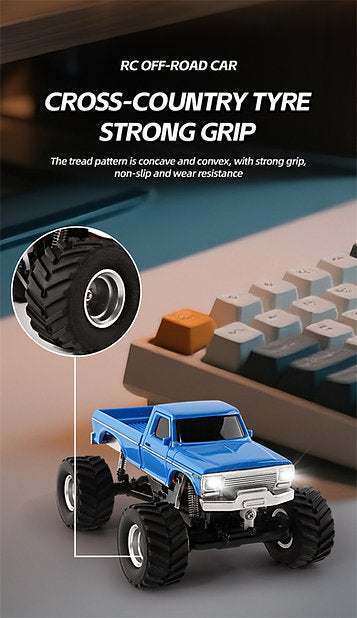 Jiabaile 3602 1/36 RC Off-Road Monster Truck (4WD RTR) – TorqueFun India
