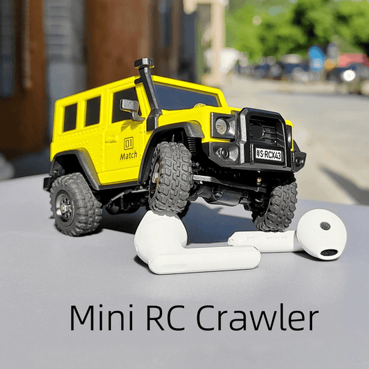 LDARC X43 Mini Rock Crawler - 1/43 Scale Full - Time 4WD RC Car, RTR Desktop Off - Roader - TorqueFun