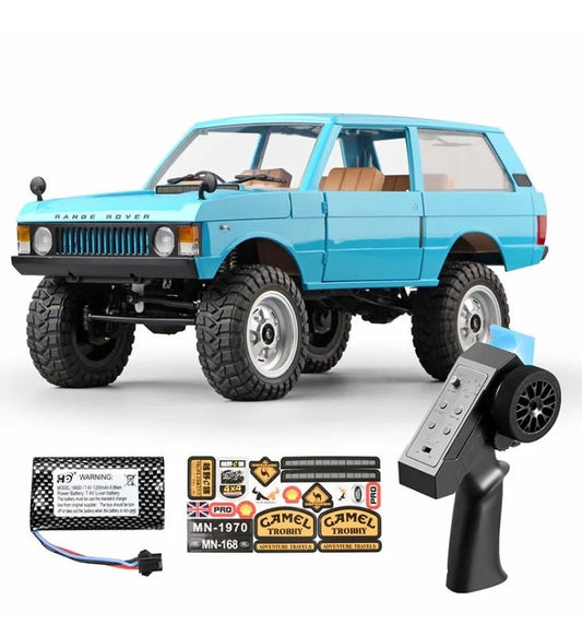 MNRC MN168 1/12 Land Rover 4WD RTR RC Climbing Truck with LED Lights India - TorqueFun