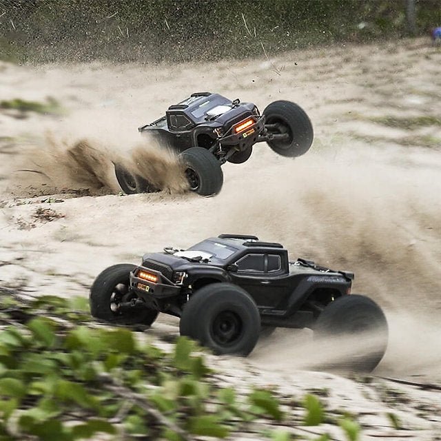 Rlaarlo Carbon Fiber MINI 1:10 RTR Brushless Monster Truck, RZ001B - C - RC India - TorqueFun