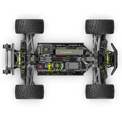 Rlaarlo Carbon Fiber MINI 1:10 RTR Brushless Monster Truck, RZ001B - C - RC India - TorqueFun