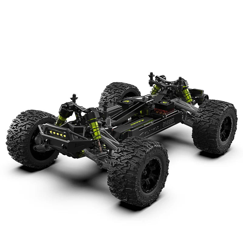 Rlaarlo Metal MINI 1:10 Scale RTR Brushless Monster Truck, RZ001G - A - RC India - TorqueFun