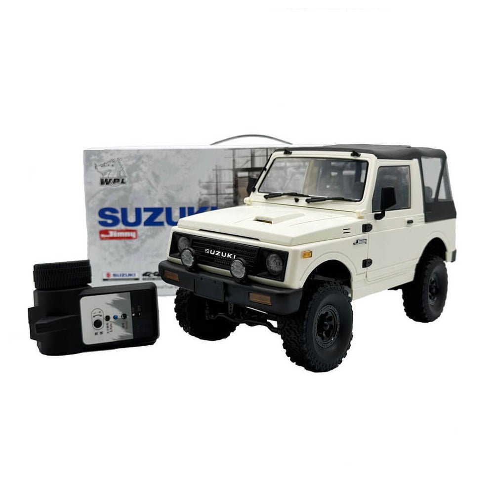 WPL C74 - 1 1:10 Rc Car RTR 2.4G 4WD SUZUKI JIMNY JA11 Truck Crawler - TorqueFun